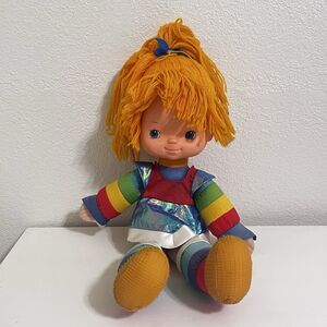 Vintage Hallmark Mattel Rainbow Brite Doll 18" Stuffed Plush Original 1983